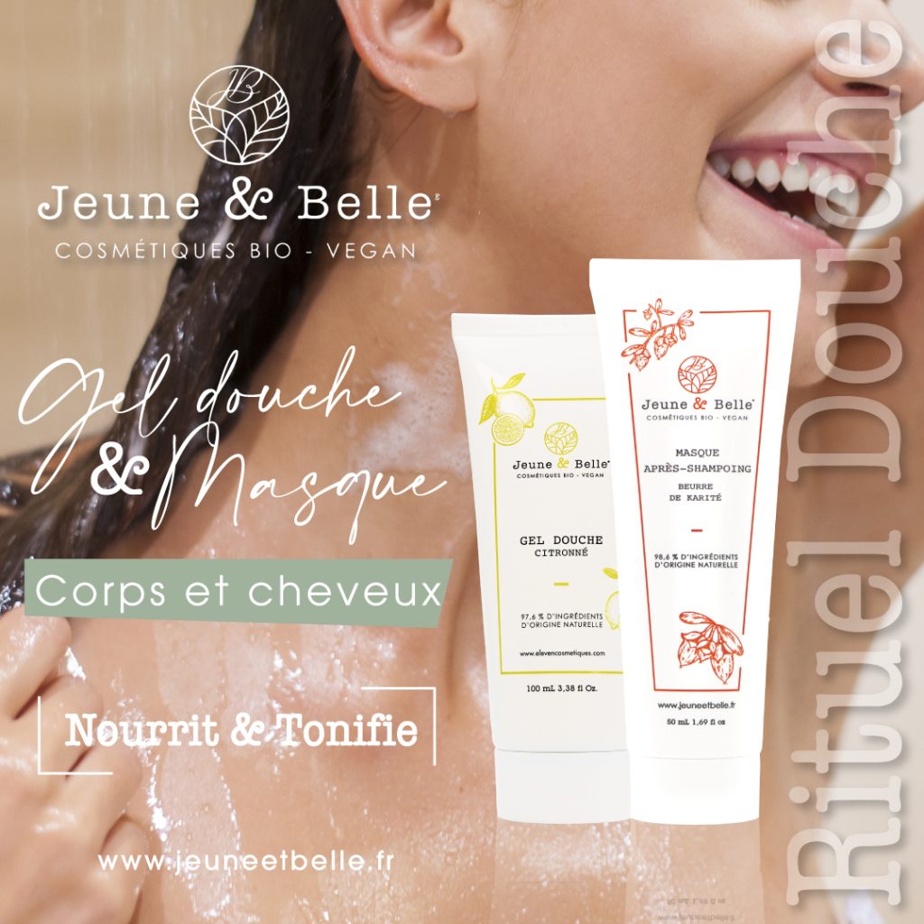produit-douche-jeune-belle-cosmetique-bio-vegan-gamme-gourmande-corps-cheveux-gel-douche-masque